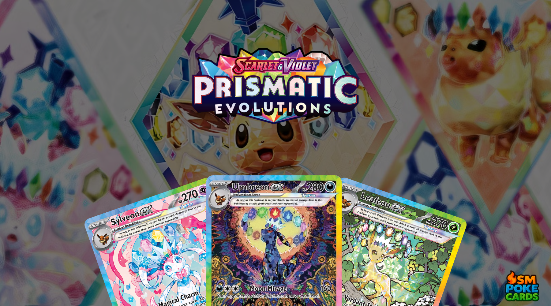 pokemon tcg prismatic evolutions best cards Prismatic Evolutions PTCGL Code – Card Cavern Trading Cards, LLC main image 0