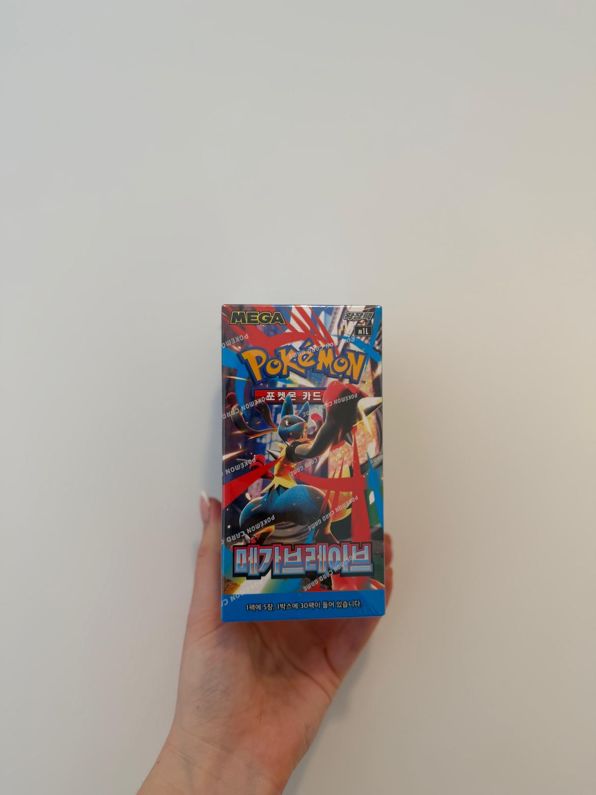 Buy Mega Brave M1S Booster Box (Korean) – SM Poke Cards