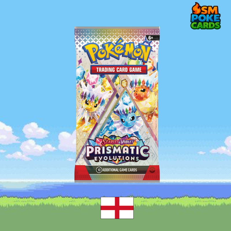 Prismatic Evolutions Booster Packs SM Poke Cards Prismatic Evolutions Booster Packs SM Poke Cards